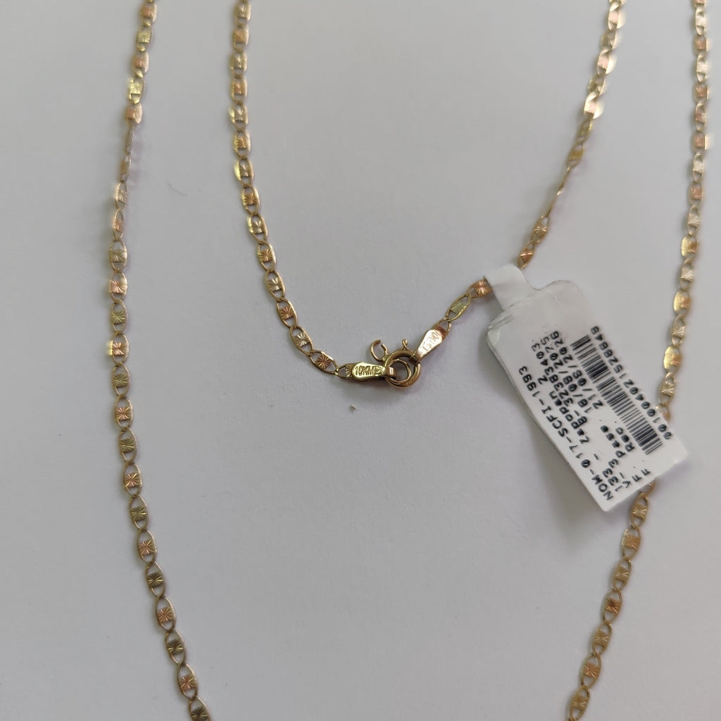 CADENA, DIJE ORO 10 K 3.6 GRMS (SEMINUEVO)