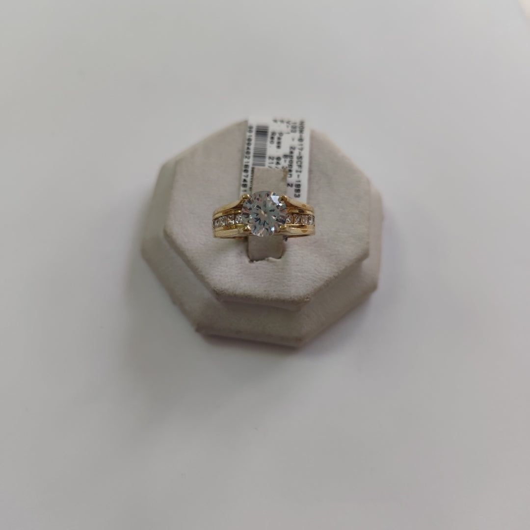 SOLITARIO ORO 10 K 4,20 GRMS (SEMINUEVO)