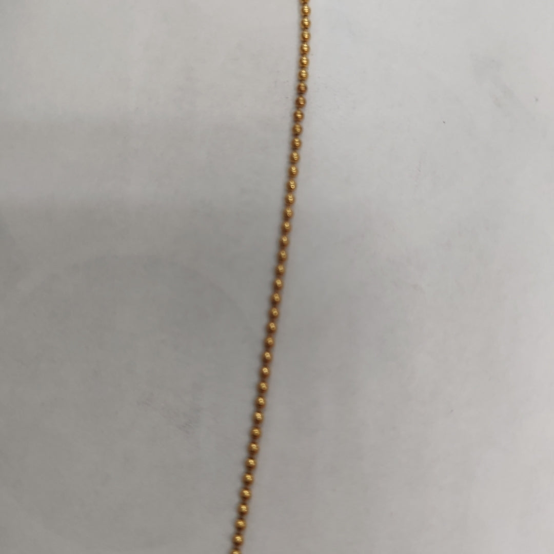 COLLAR ORO 12 K 8.6 GRMS (SEMINUEVO)