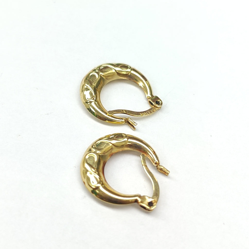 ARRACADAS PAR ORO 10 K 1,30 GRMS (SEMINUEVO)