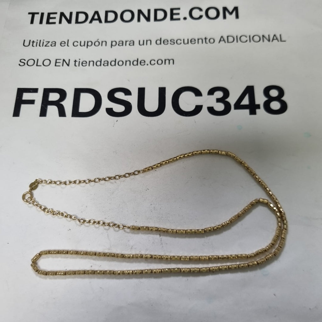 CADENA ORO 14 K 6.6 GRMS (SEMINUEVO)