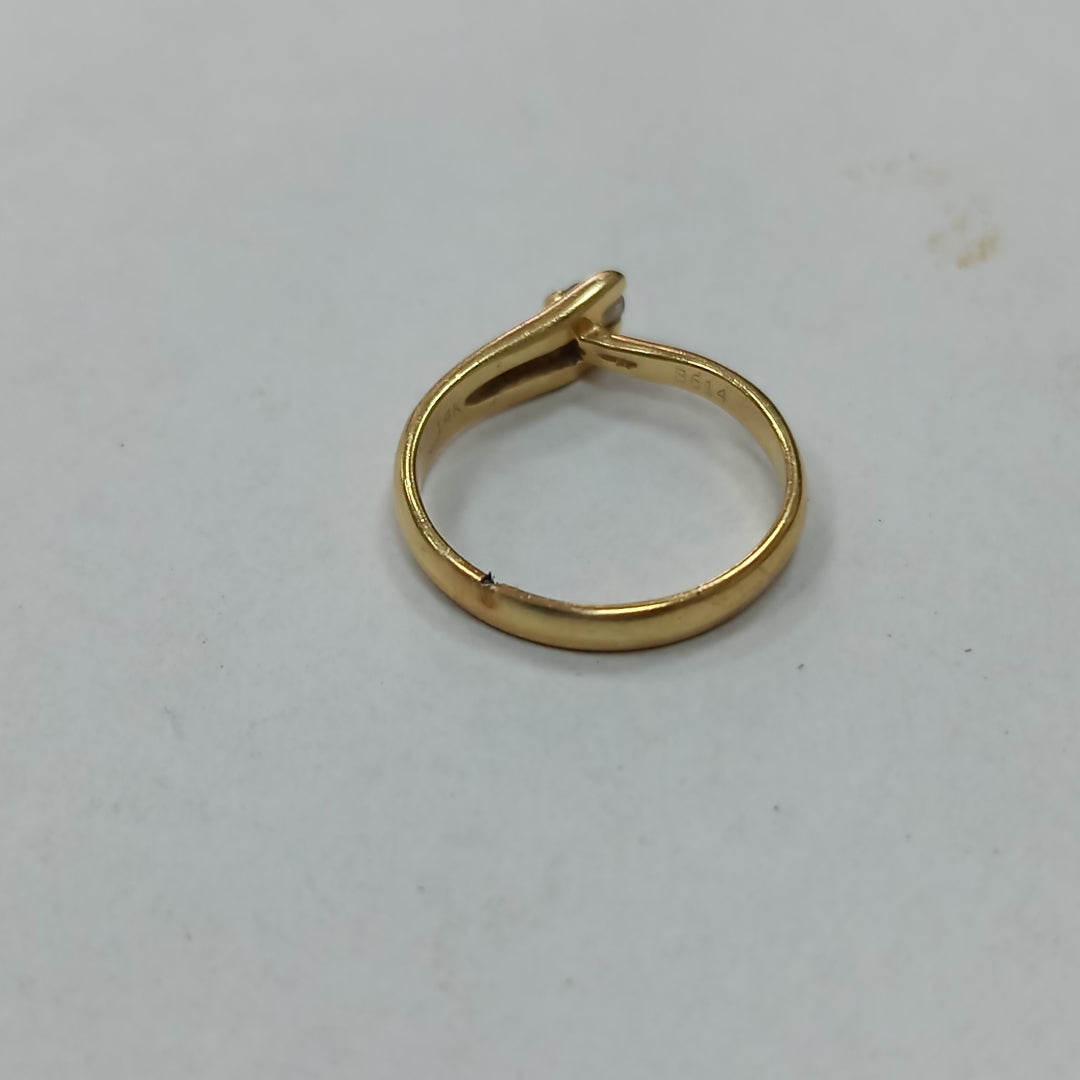SOLITARIO ORO 14 K 2,40 GRMS (SEMINUEVO)