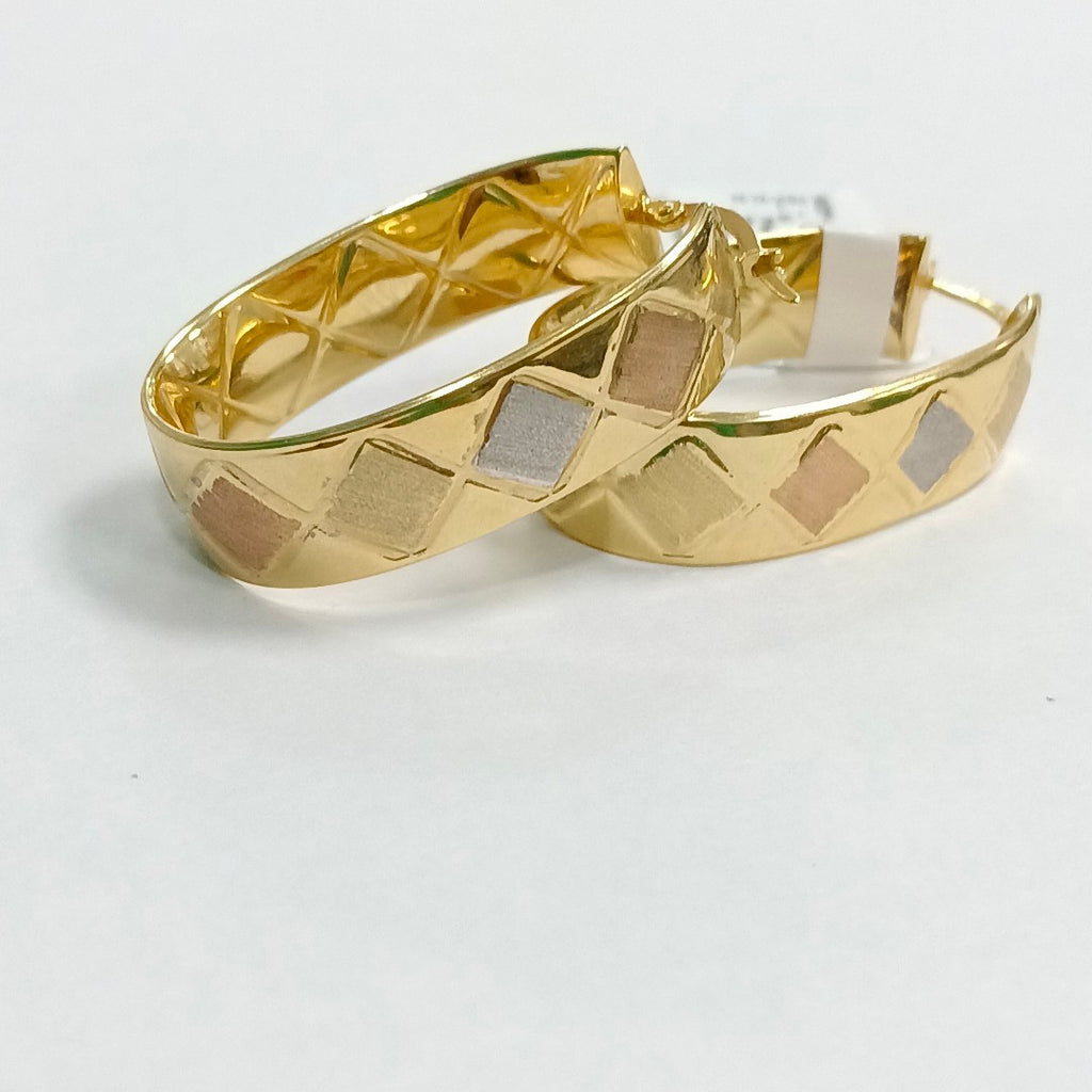 ARRACADAS PAR ORO 14 K 5.4 GRMS (SEMINUEVO)