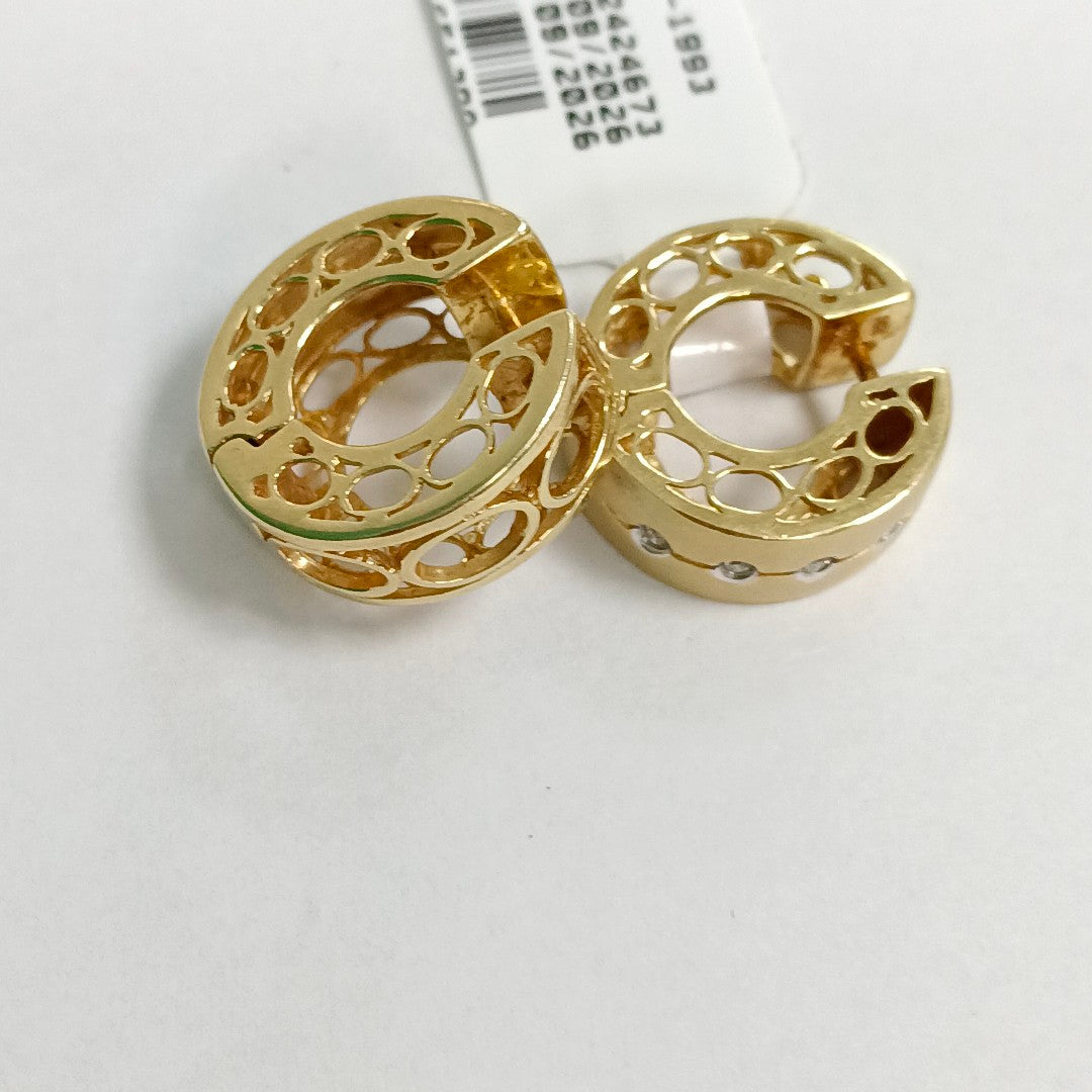 ARRACADAS PAR ORO 14 K 6,90 GRMS (SEMINUEVO)