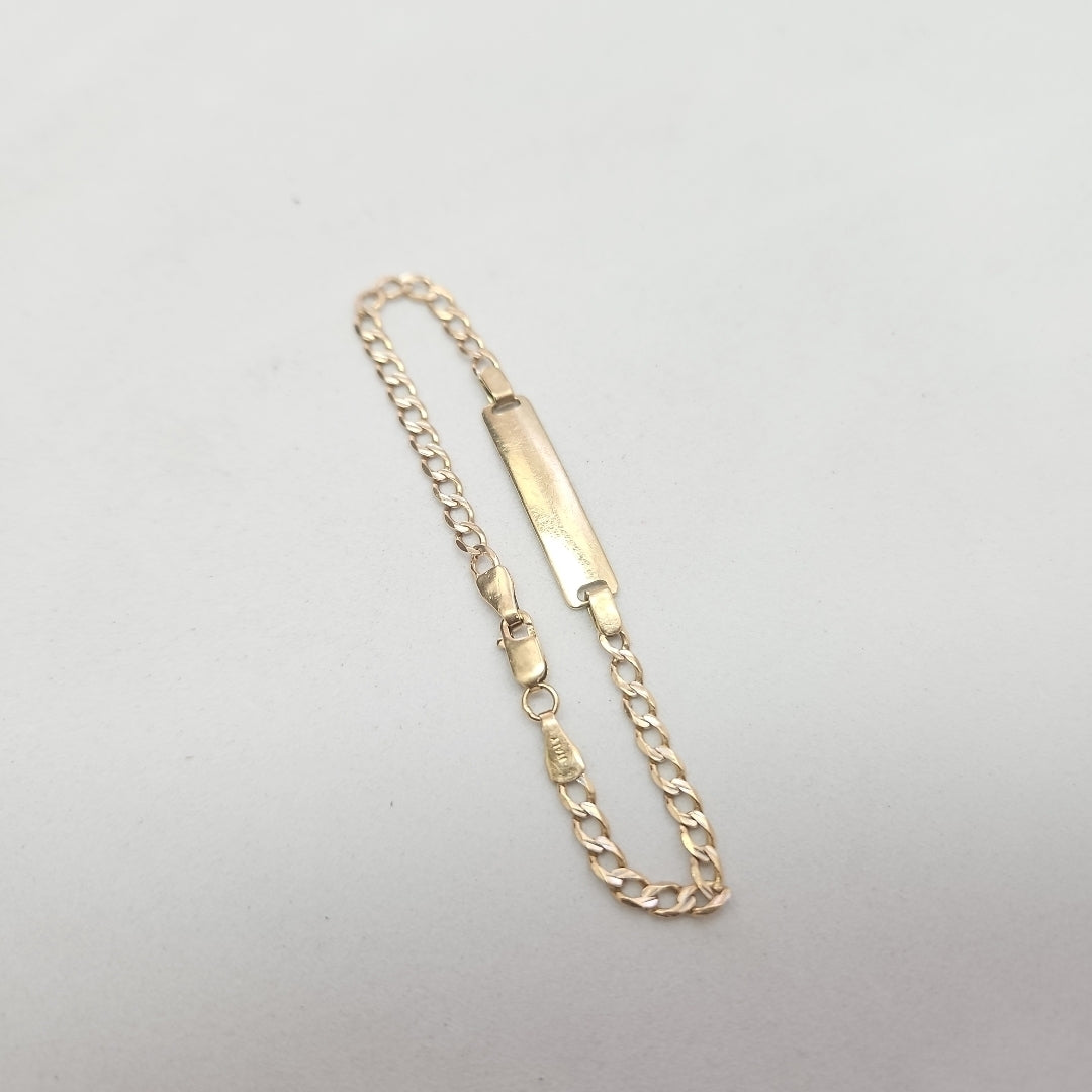 ESCLAVA ORO 14 K 3.1 GRMS (SEMINUEVO)