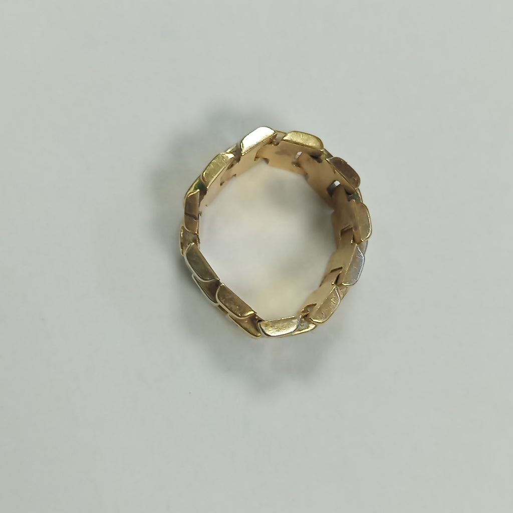 ANILLITO ORO, ORO COMBINADO 10 K 3.3 GRMS (SEMINUEVO)