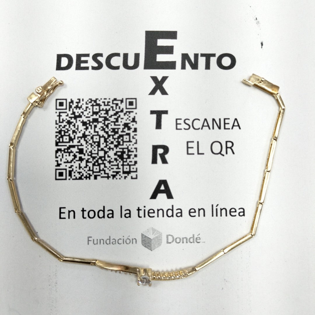PULSERA ORO 14 K 4.7 GRMS (SEMINUEVO)