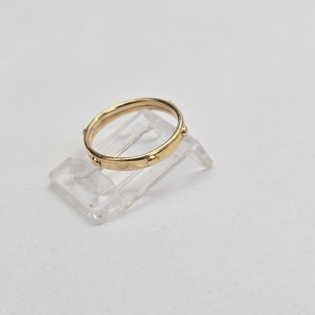 ANILLO ORO 14 K 1,50 GRMS (SEMINUEVO)