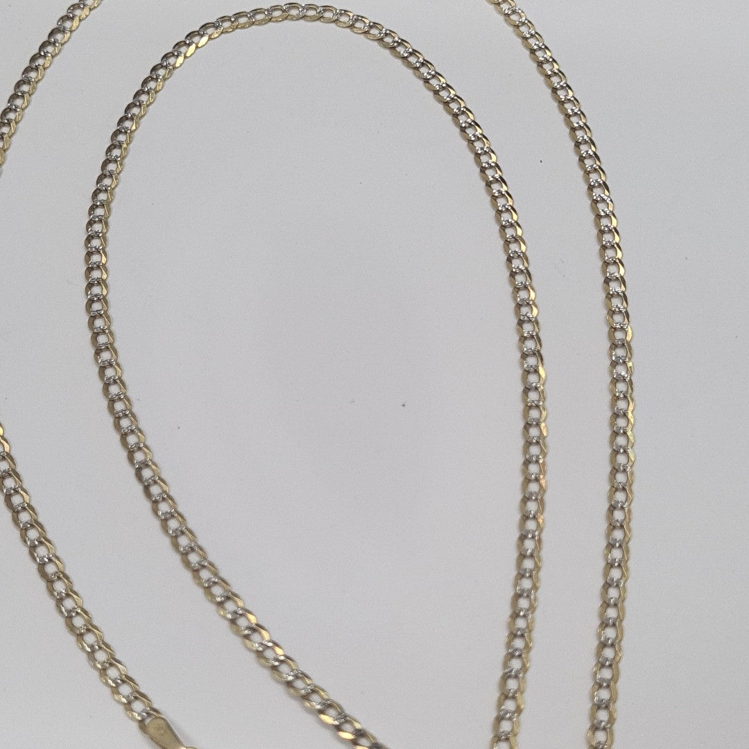 CADENA ORO, RODIADO 14 K 4.4 GRMS (SEMINUEVO)