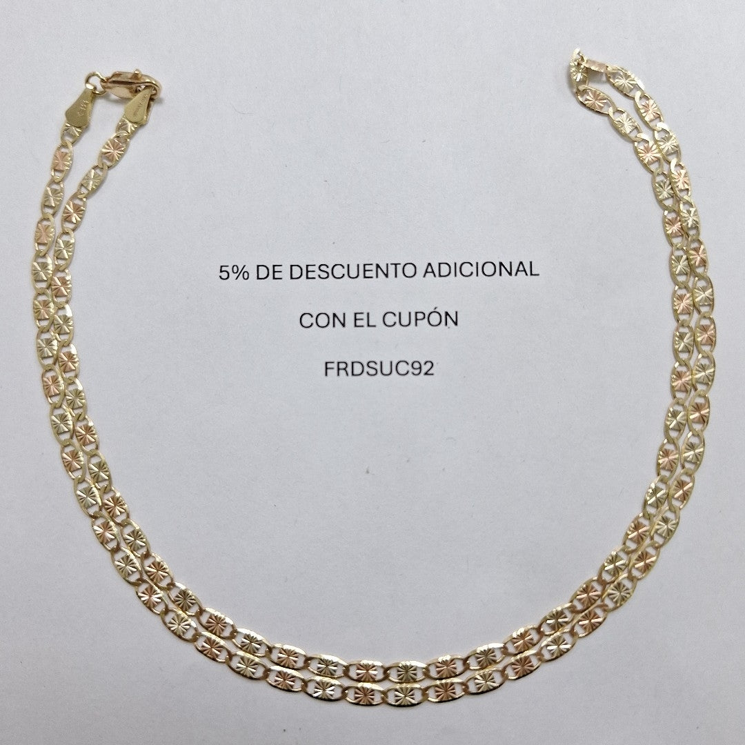 CADENA GUCHI 14K 55 CM 7.3 GR (NUEVO)
