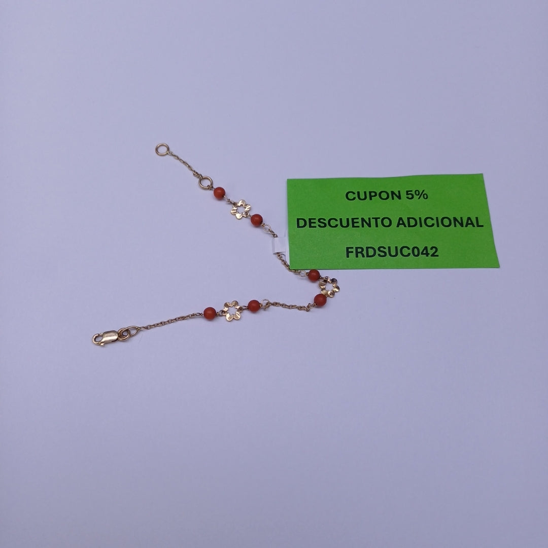 PULSERA ORO 14 K 2 GRMS (SEMINUEVO)
