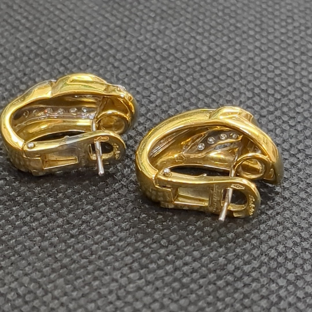 ARETES PAR ORO 14 K 11,60 GRMS (SEMINUEVO)