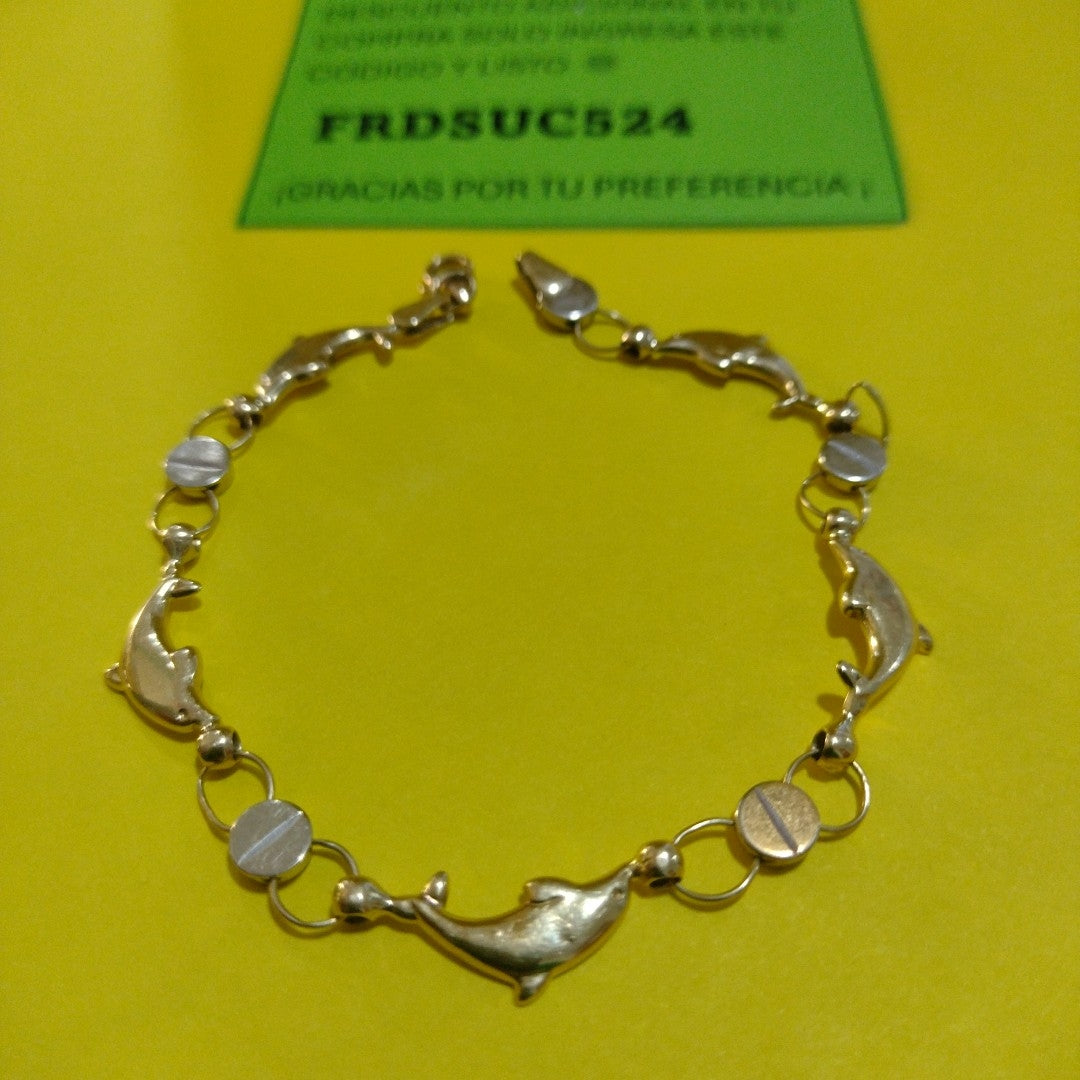 PULSERA ORO 14 K 4.9 GRMS (SEMINUEVO)