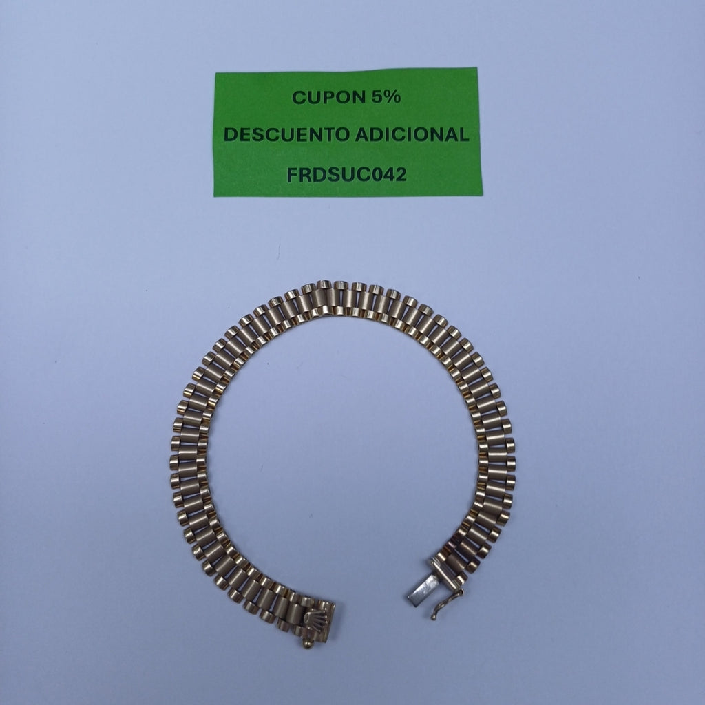 PULSERA ORO 14 K 15.4 GRMS (SEMINUEVO)