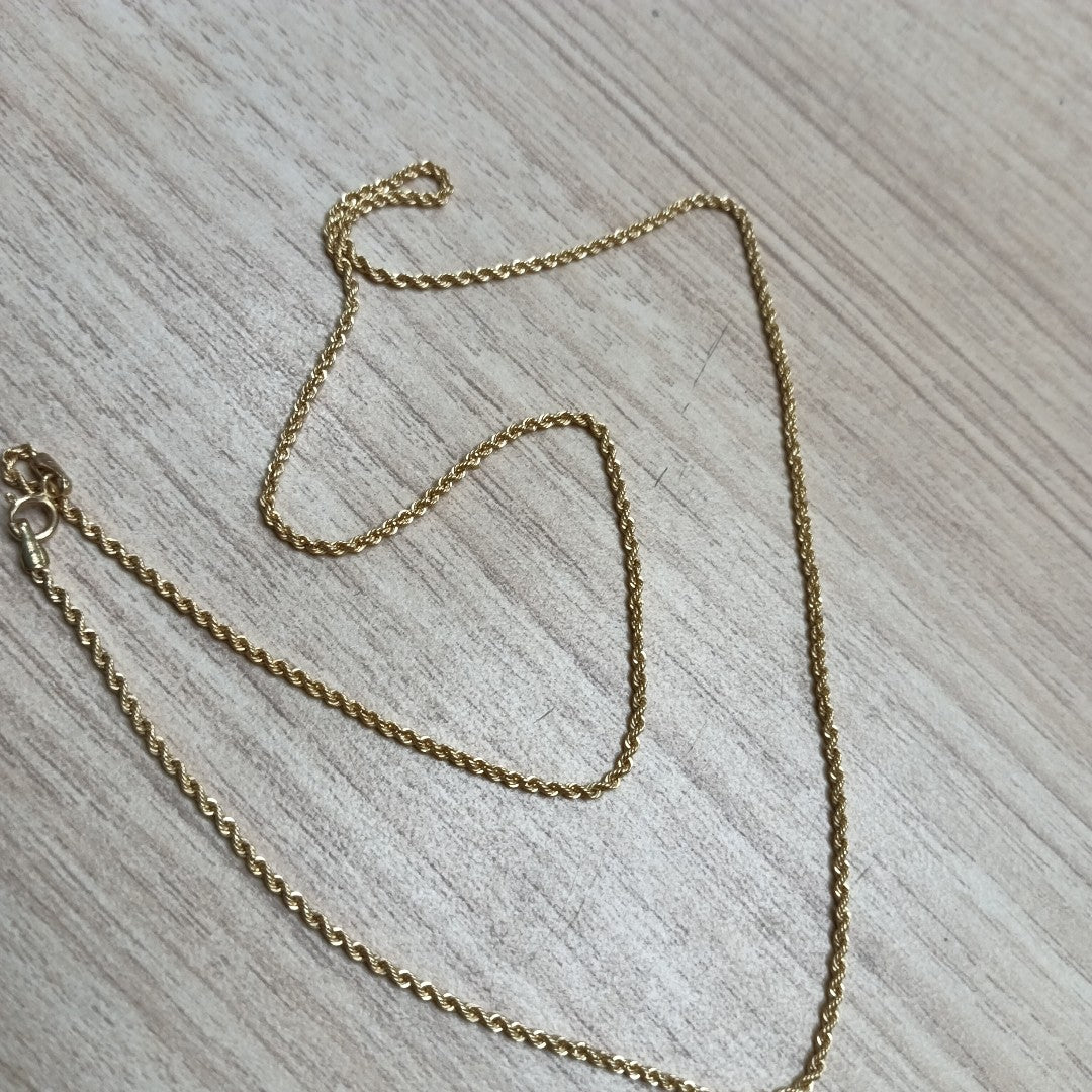 CADENA ORO 14 K 1.5 GRMS (SEMINUEVO)