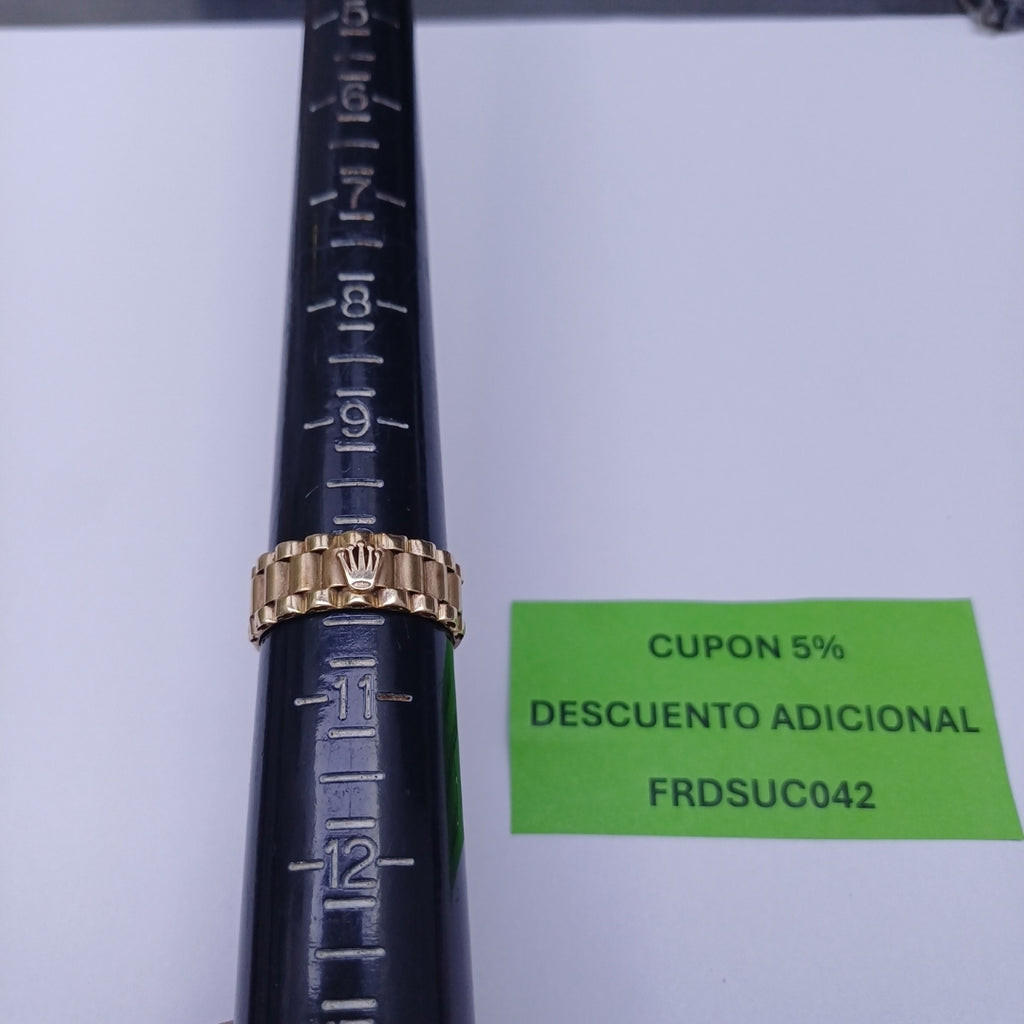 ANILLO ORO 14 K 5.2 GRMS (SEMINUEVO)