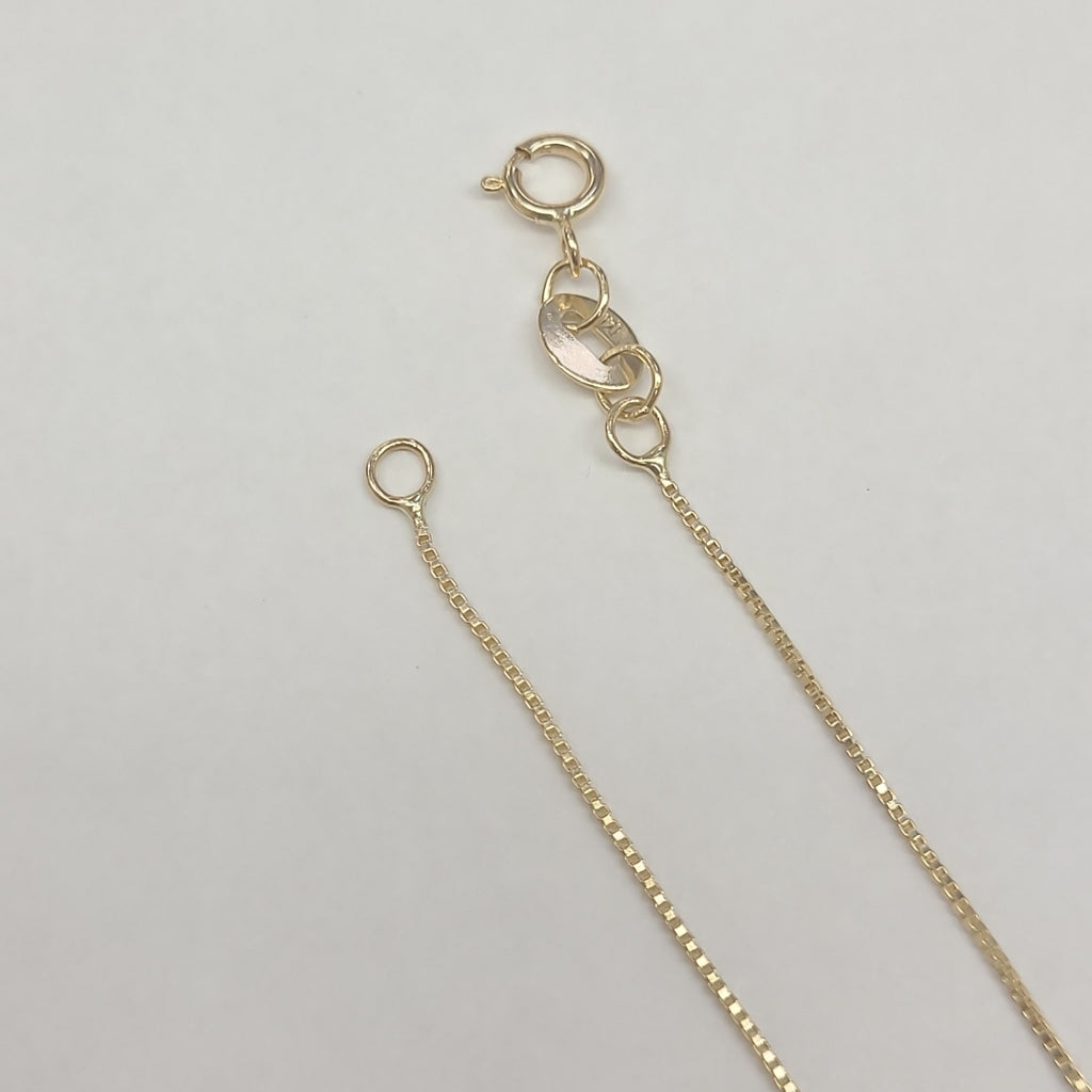 CADENA VENECIANO 14K 55 CM 1.7 GR (NUEVO)