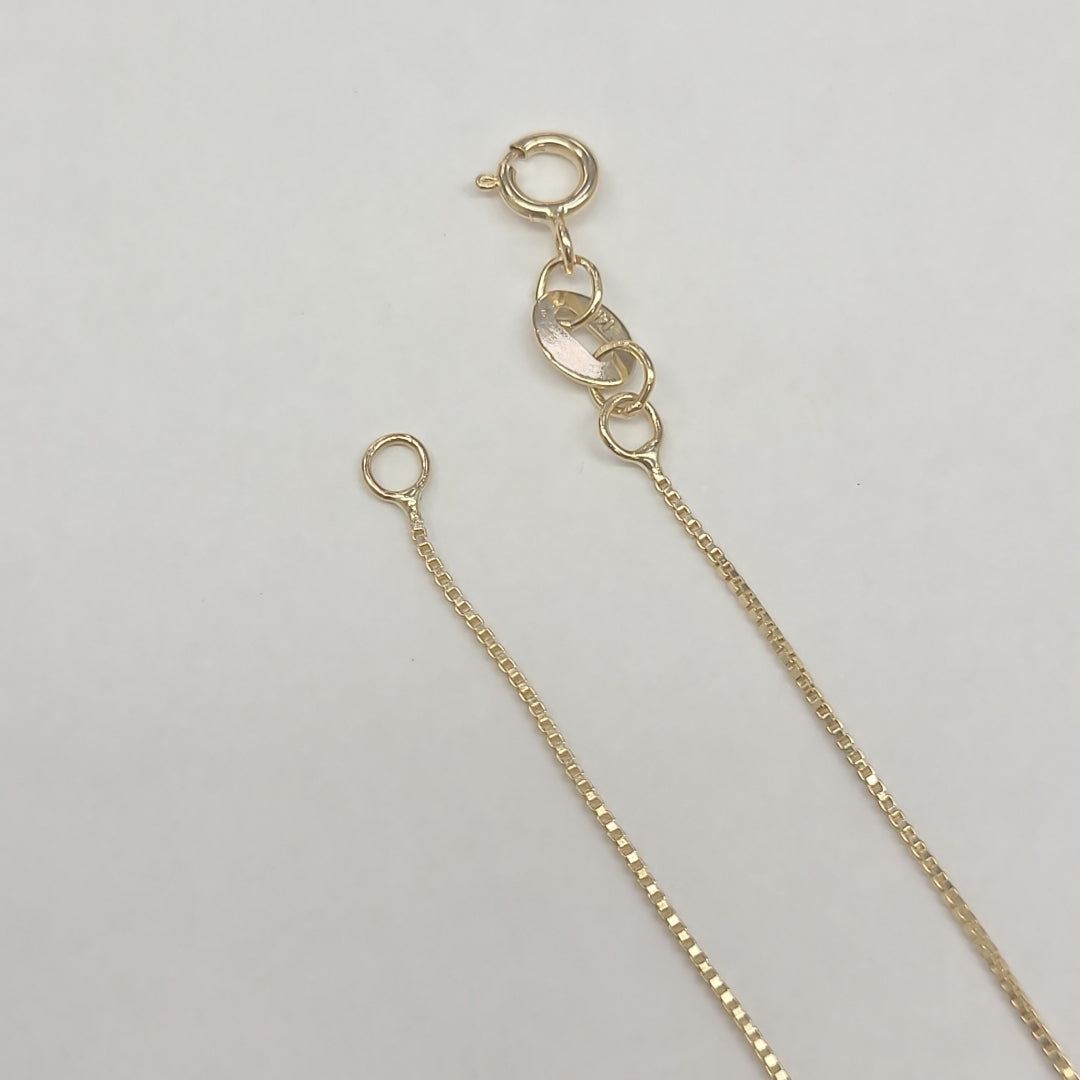 CADENA VENECIANO 14K 55 CM 1.7 GR (NUEVO)