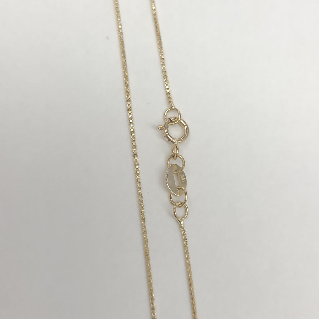 CADENA VENECIANO 14K 55 CM 1.7 GR (NUEVO)