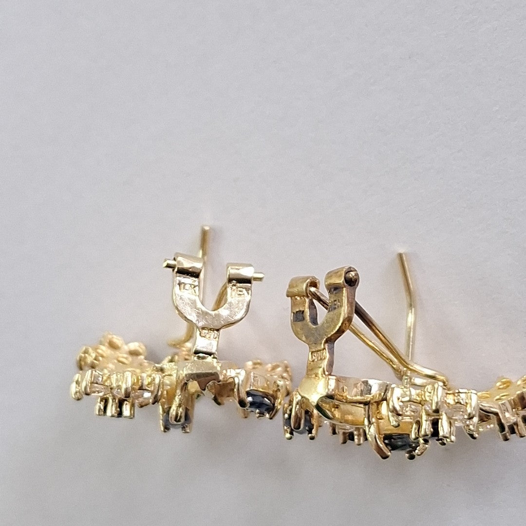 ARETES PAR ORO 14 K 5,80 GRMS (SEMINUEVO)