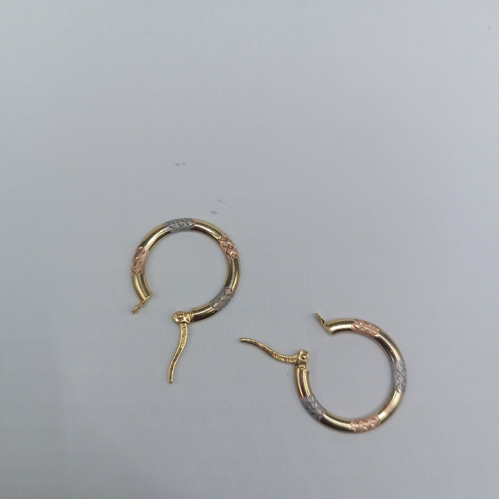 ARETES PAR ORO 14 K 1,20 GRMS (SEMINUEVO)