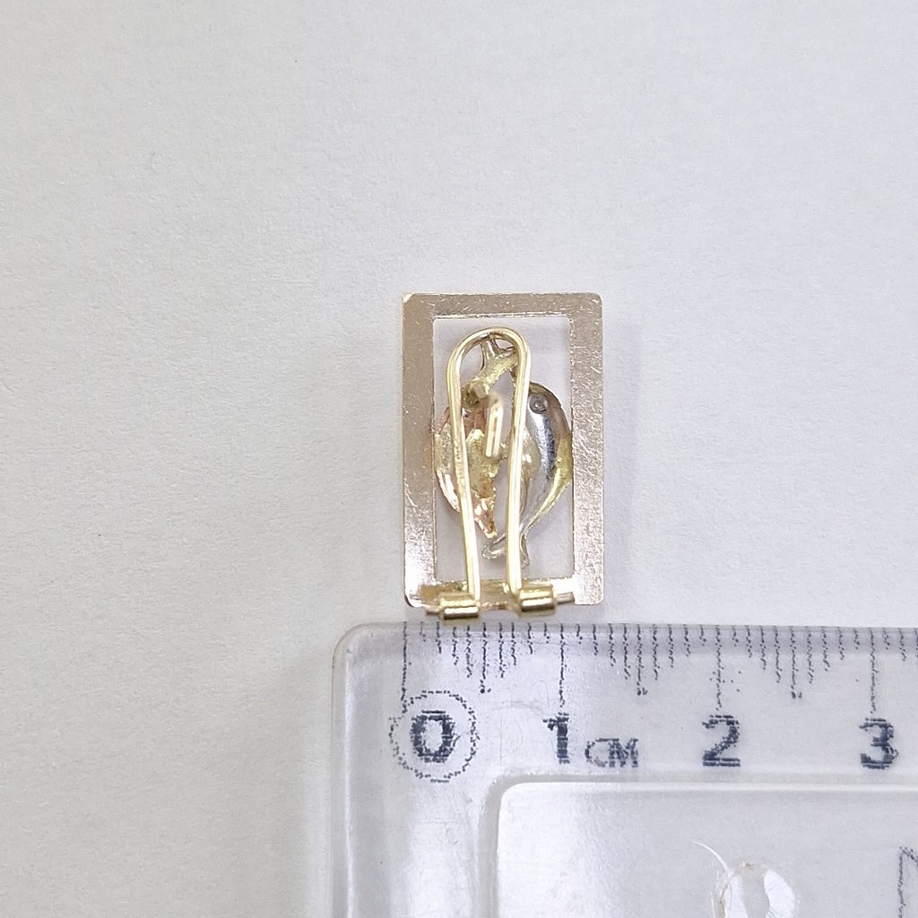ARETES PAR ORO 10 K 3,00 GRMS (SEMINUEVO)