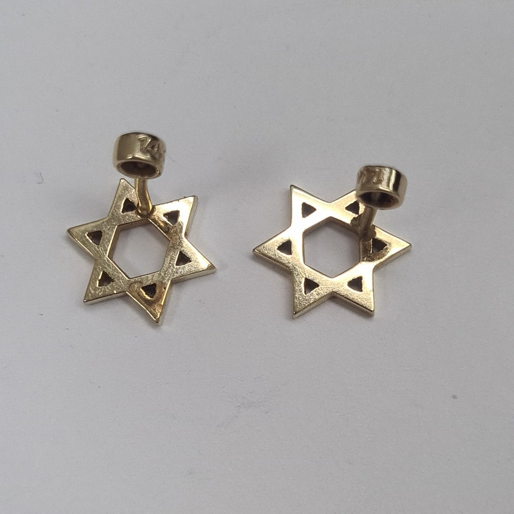 ARETES PAR ORO 14 K 1.9 GRMS (SEMINUEVO)