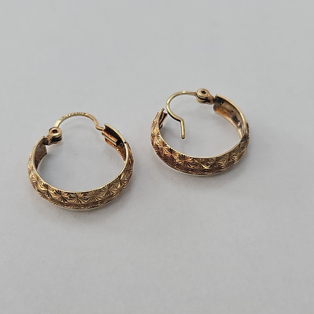 ARRACADAS PAR ORO 10 K 2,00 GRMS (SEMINUEVO)