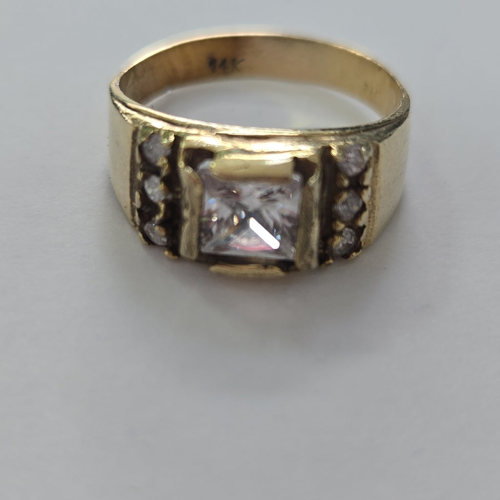 ANILLO ORO 14 K 3,90 GRMS (SEMINUEVO)