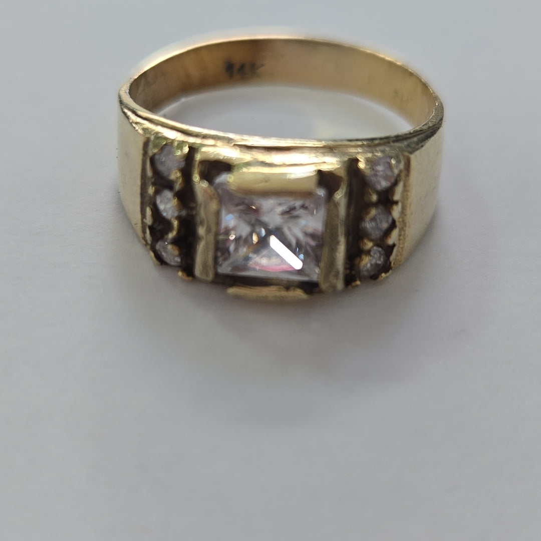 ANILLO ORO 14 K 3,90 GRMS (SEMINUEVO)
