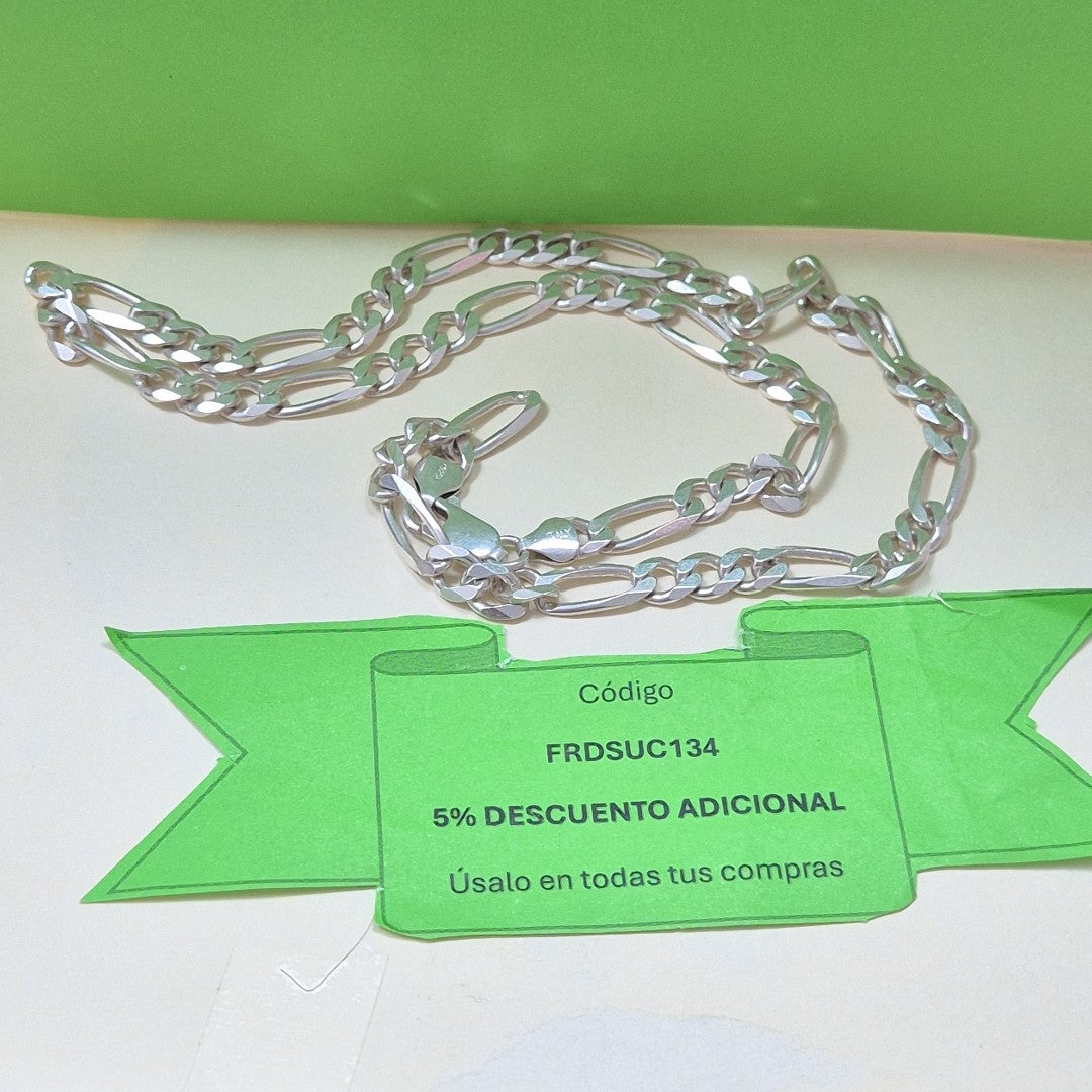 CADENA PLATA 37,40 GRMS (SEMINUEVO)