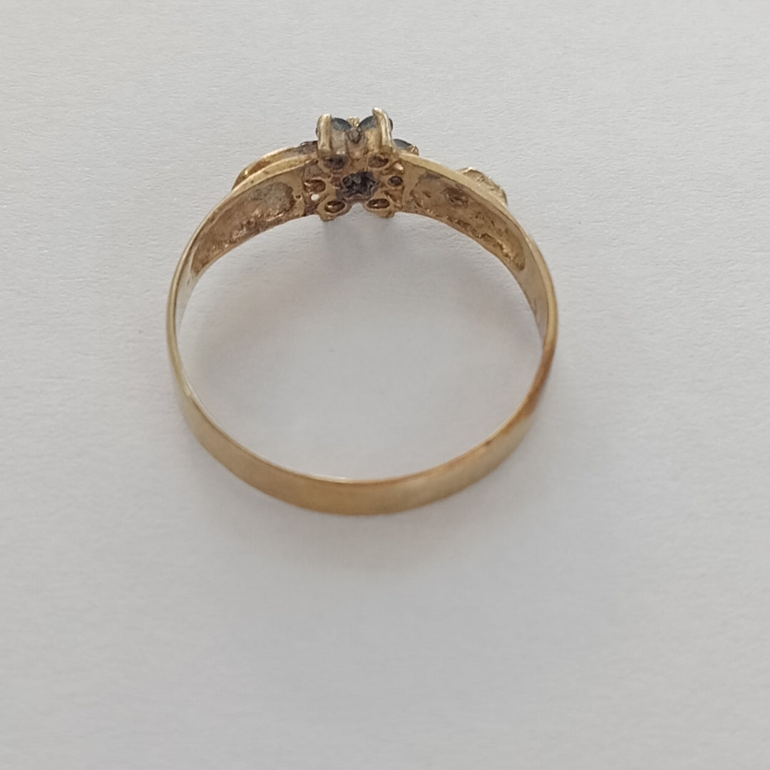 ANILLO ORO 14 K 2,00 GRMS (SEMINUEVO)