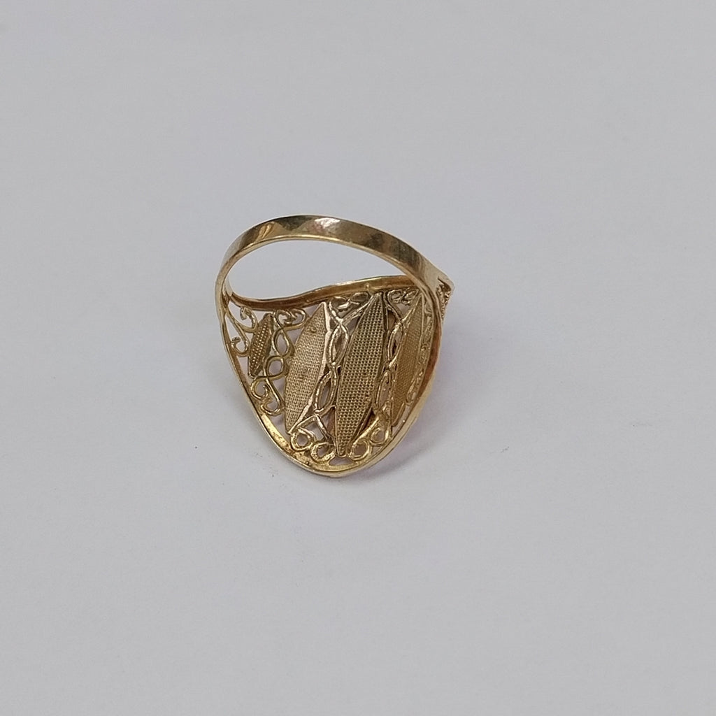 ANILLO ORO, ORO COMBINADO 10 K 2.7 GRMS (SEMINUEVO)