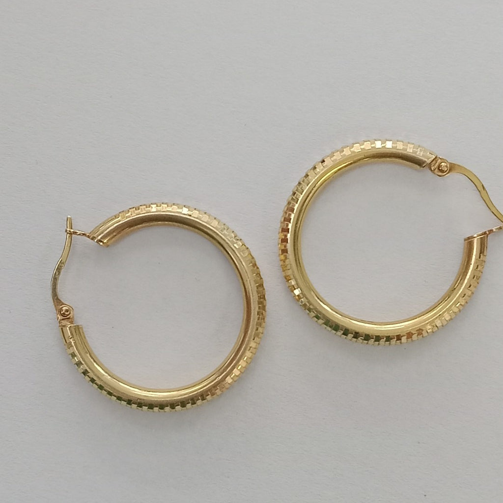 ARRACADAS PAR ORO 14 K 3,10 GRMS (SEMINUEVO)