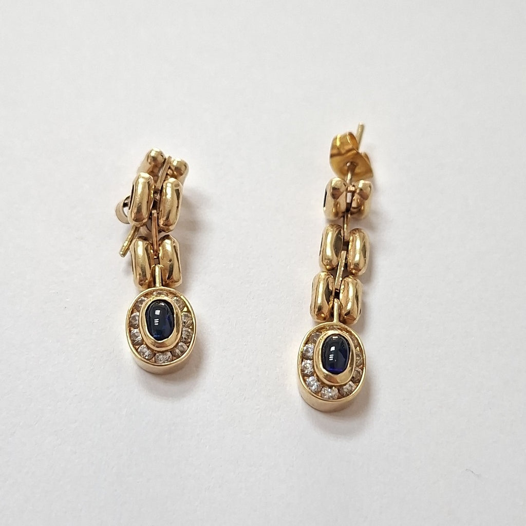 ARETES PAR ORO 14 K 4.8 GRMS (SEMINUEVO)