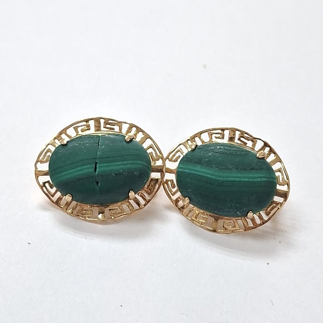 ARETES PAR ORO 14 K 7 GRMS (SEMINUEVO)