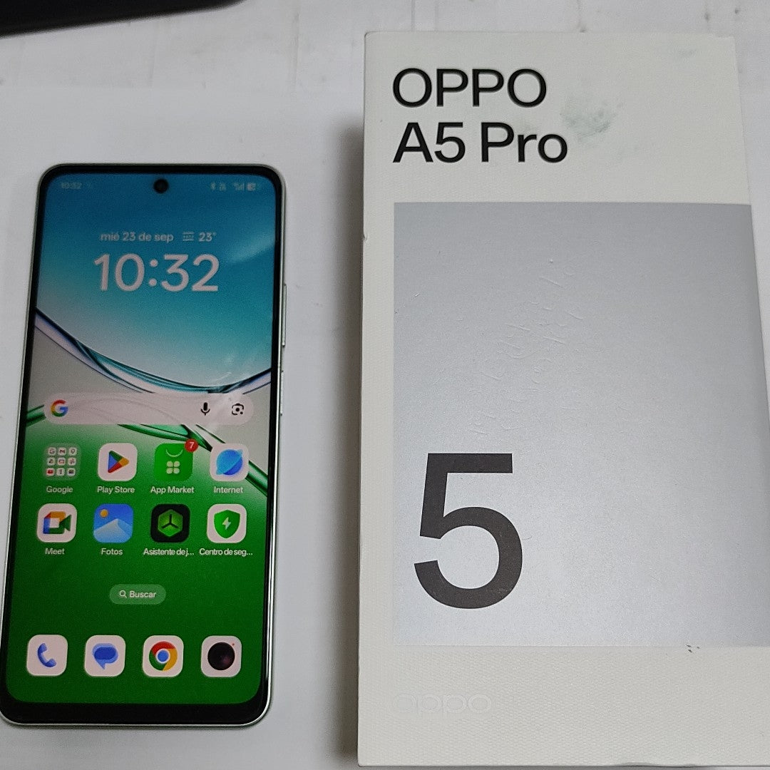 CELULAR OPPO A5 PRO CPH2711 (2025) 256 GB 8 GB RAM (SEMINUEVO)