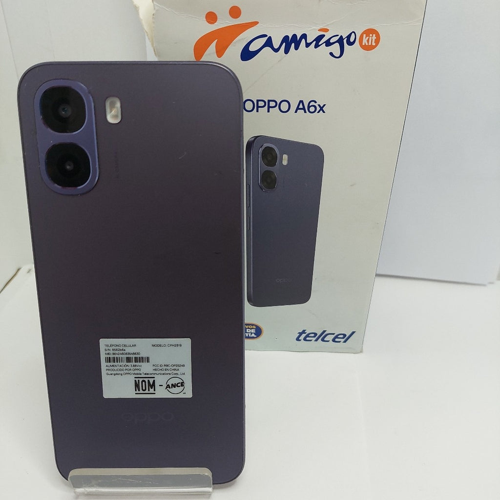 CELULAR OPPO A6X CPH2819 (2025) 128 GB 4 GB RAM (SEMINUEVO)