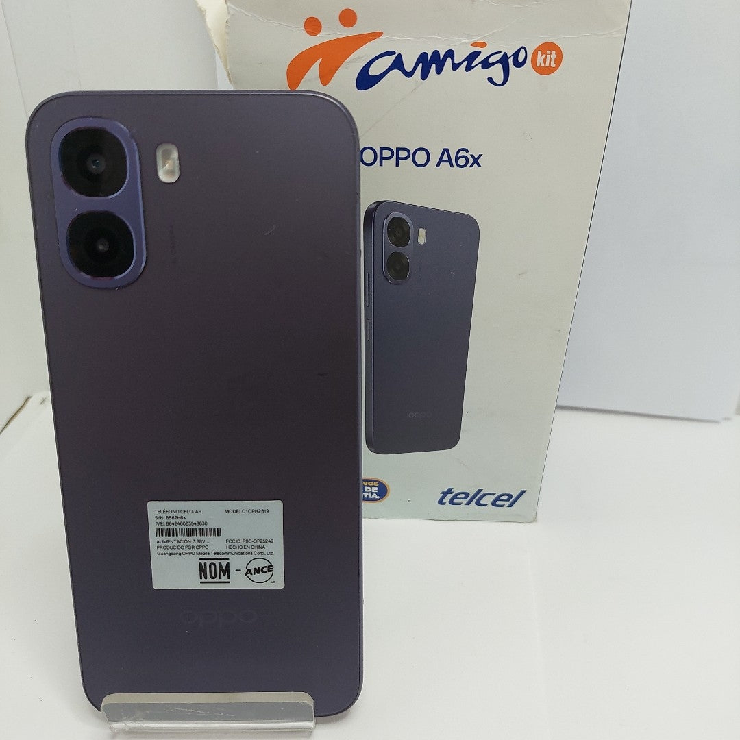 CELULAR OPPO A6X CPH2819 (2025) 128 GB 4 GB RAM (SEMINUEVO)