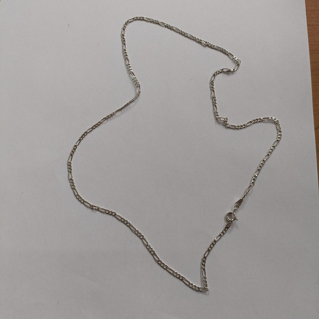 CADENA TEJIDO 3X1 PLATA .925 55 CM 4.4 GR (NUEVO)