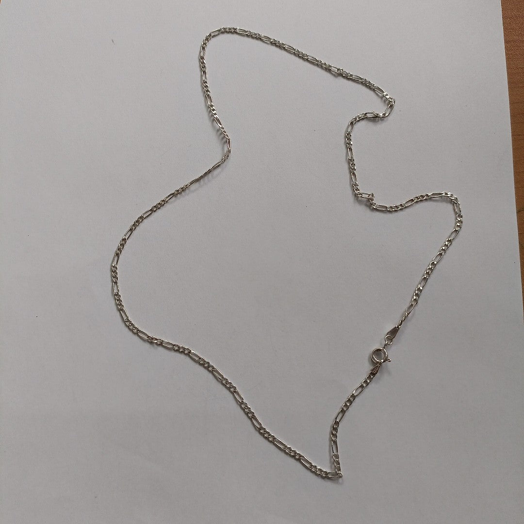 CADENA TEJIDO 3X1 PLATA .925 55 CM 4.4 GR (NUEVO)