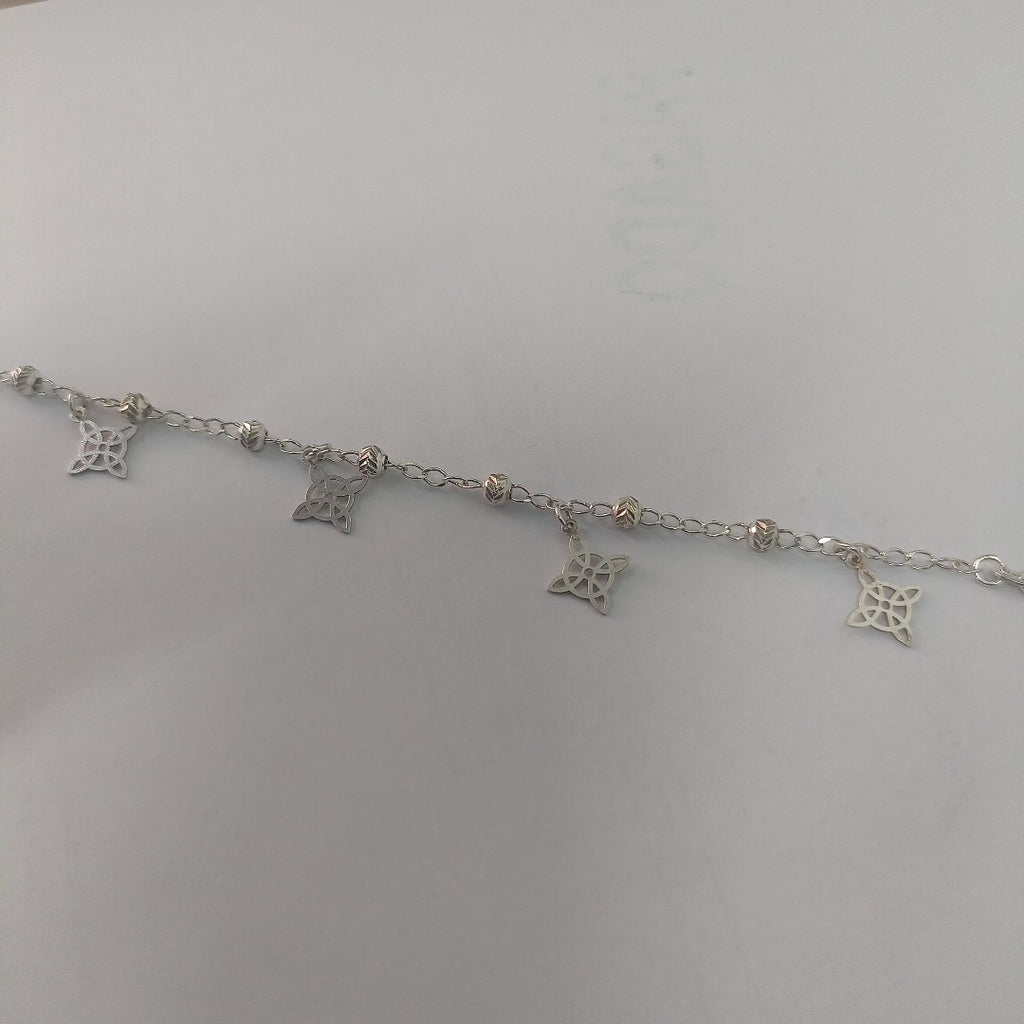 PULSERA TEJIDO ESPECIAL PLATA .925 18 CM 3.2 GR (NUEVO)