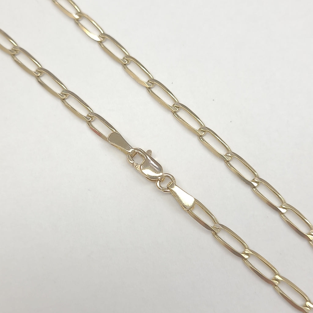CADENA ESLABON 14K 55 CM 6.6 GR (NUEVO)