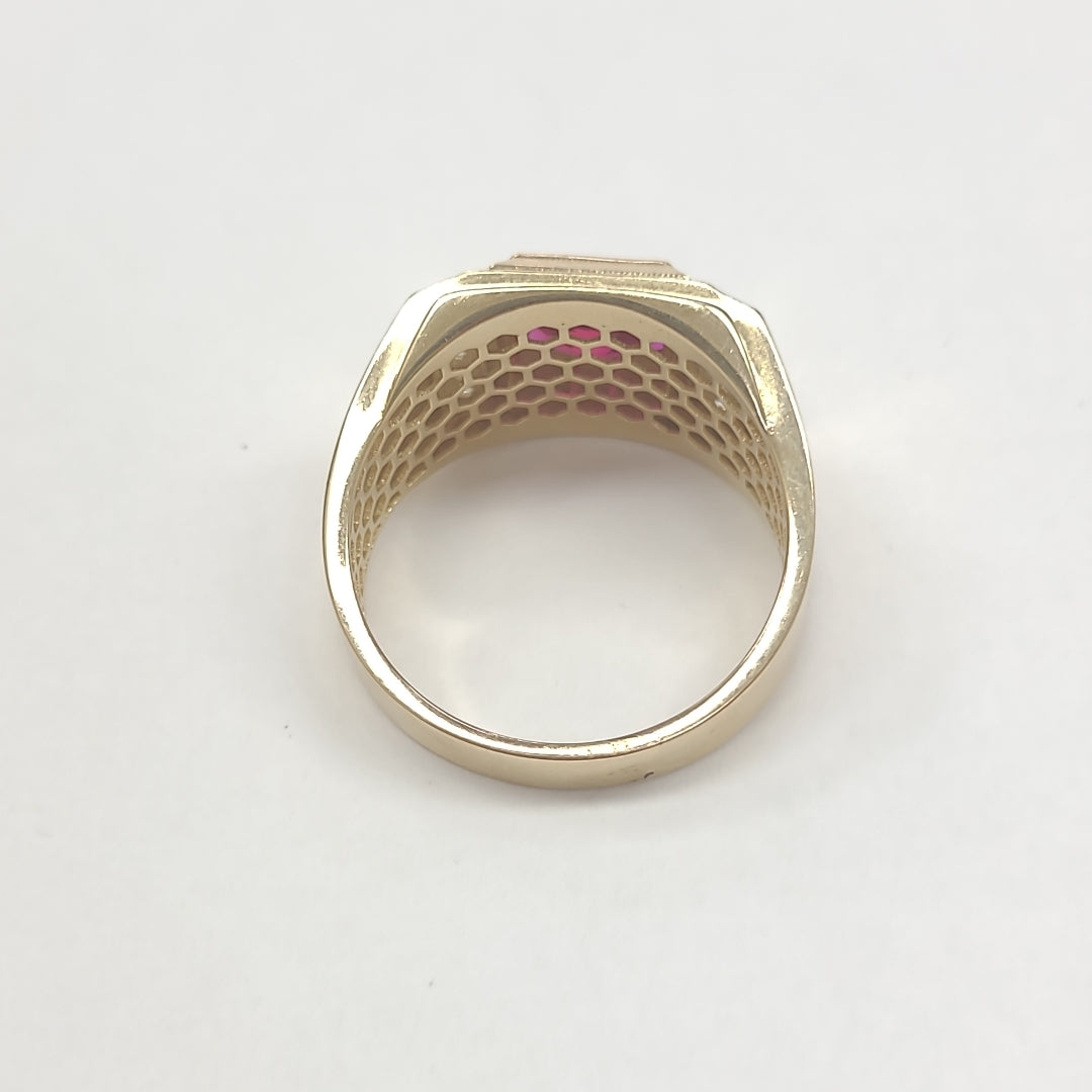 ANILLOS CABALLERO ORO 14K 6.3 (NUEVO)