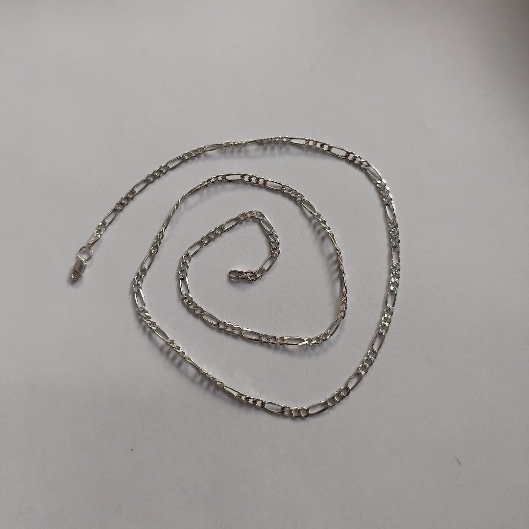 CADENA TEJIDO 3X1 PLATA .925 55 CM 7.6 GR (NUEVO)