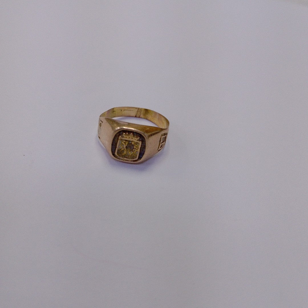 ANILLO DE GRADUACIÓN ORO 8 K 2,50 GRMS (SEMINUEVO)