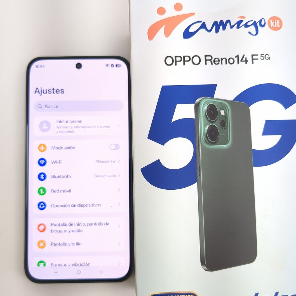 CELULAR OPPO RENO 14 F CPH2743 (2025) 256 GB 12 GB RAM (SEMINUEVO)