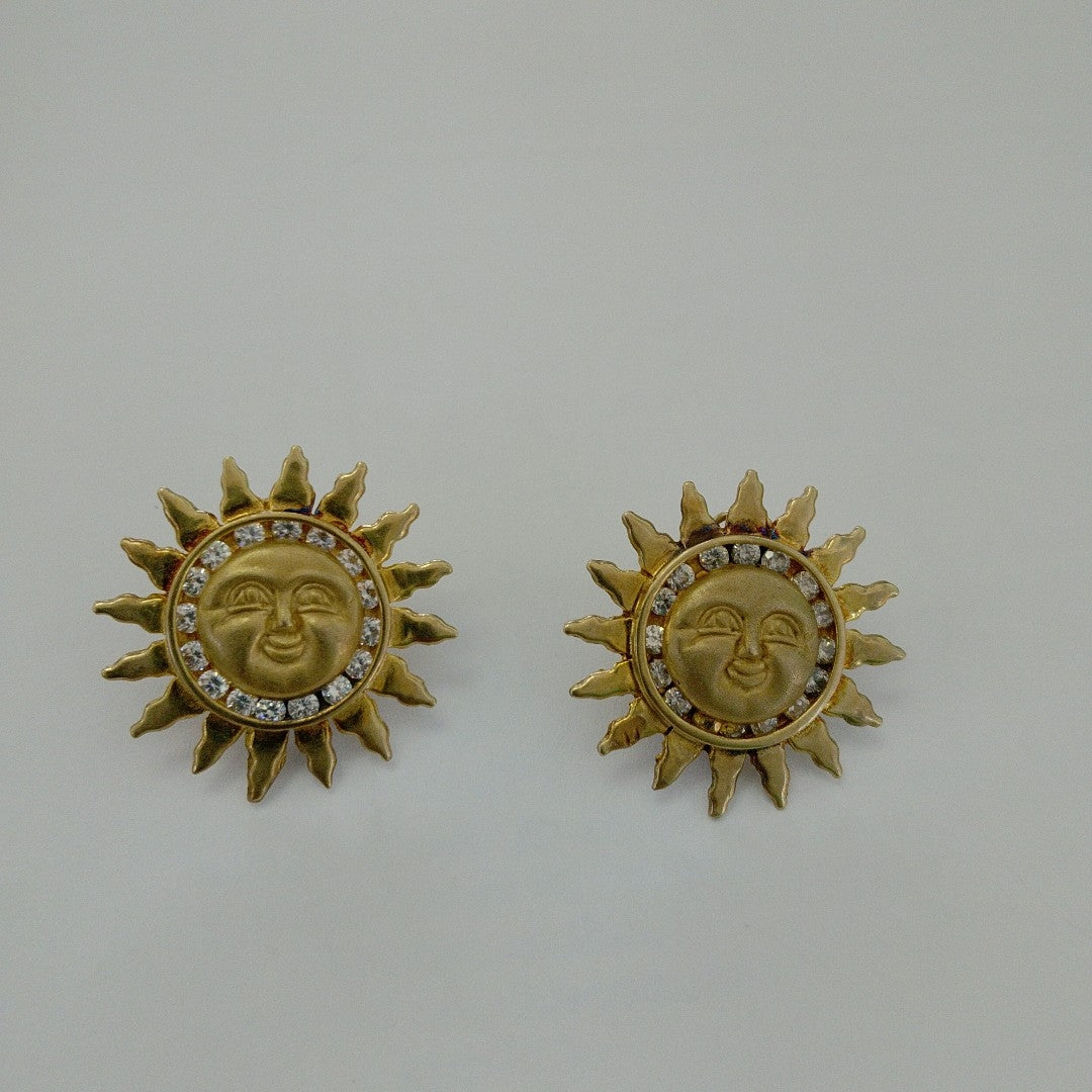 ARETES PAR ORO 10 K 7,90 GRMS (SEMINUEVO)
