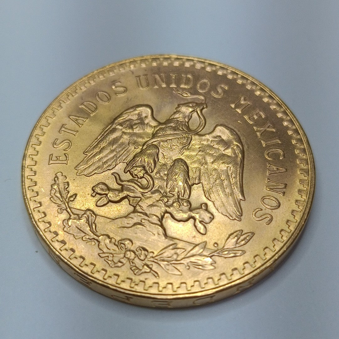 K1 41,60 GRMS 21 K IDENTIFICACIÓN MONEDA NOMINATIVA MONEDAS PESOS 50 PESOS (SEMINUEVO)