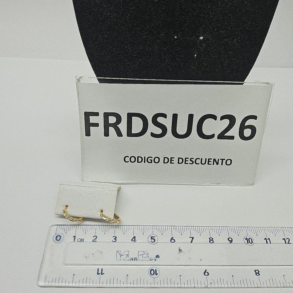 HUGGIES ORO 14K 1.2 (NUEVO)